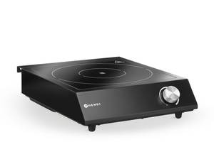 Rinkinys: Indukcinė kaitlentė 3500W + puodas + keptuvė HENDI Black 220-240V/3500W 320x395x(A)95mm