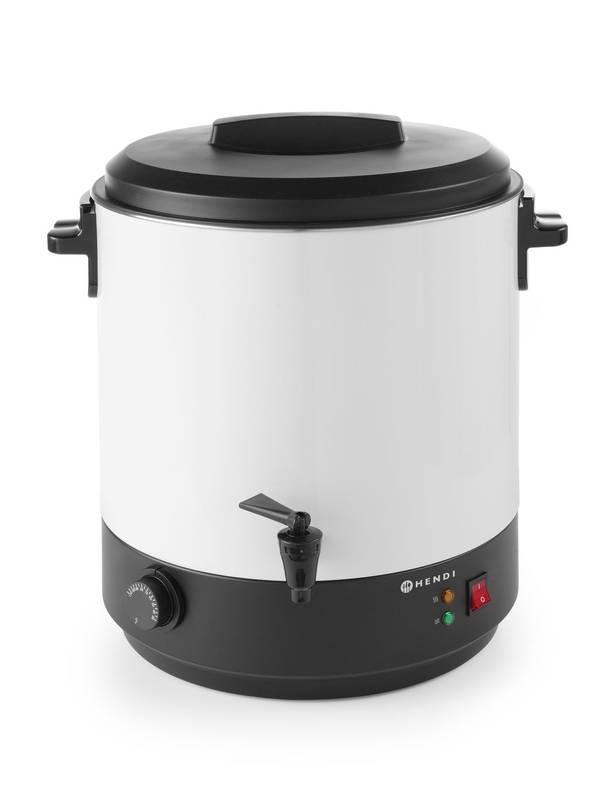 Heißgetränkekocher 25L 230V/2500W HENDI Weiß 435x441x(H)500mm
