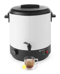 Heißgetränkekocher 25L 230V/2500W HENDI Weiß 435x441x(H)500mm