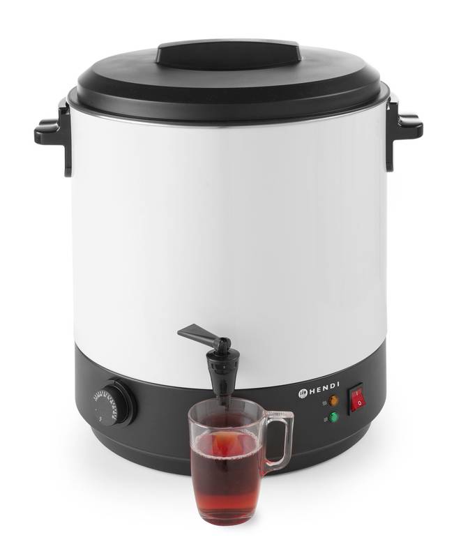 Heißgetränkekocher 25L 230V/2500W HENDI Weiß 435x441x(H)500mm