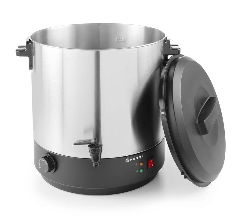 Heißgetränkekocher 25L 230V/2500W HENDI 442x426x(H)491mm
