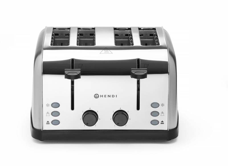 Röster 4-viilune 240V/1500W HENDI 295x335x(H)180mm