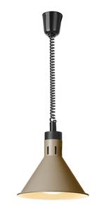 Soojendusvalgusti koonusekujuline ⌀275x(H)250mm tõstetav HENDI beež 230V/250W
