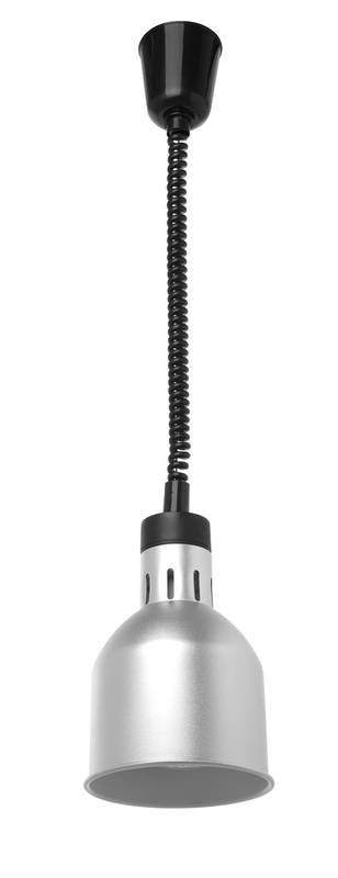 Heat lamp rise and fall cylindrical HENDI silver 230V/250W ⌀175x(H)250mm