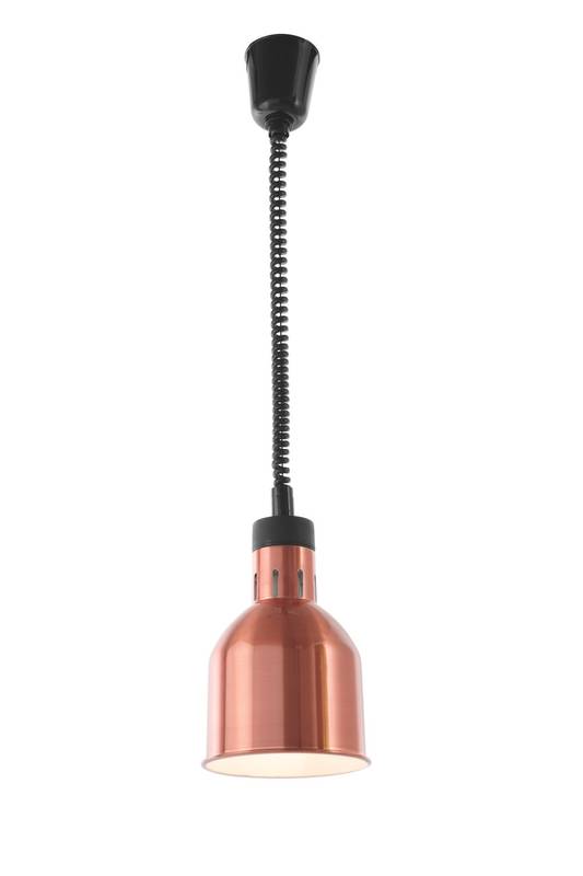 Soojenduslambi tõstetav silindriline HENDI vaskne 230V/250W ⌀175x(H)250mm