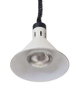 Lämpölamppu nouseva/laskevan kartiomainen HENDI valkoinen 230V/250W ⌀275x(K)250mm