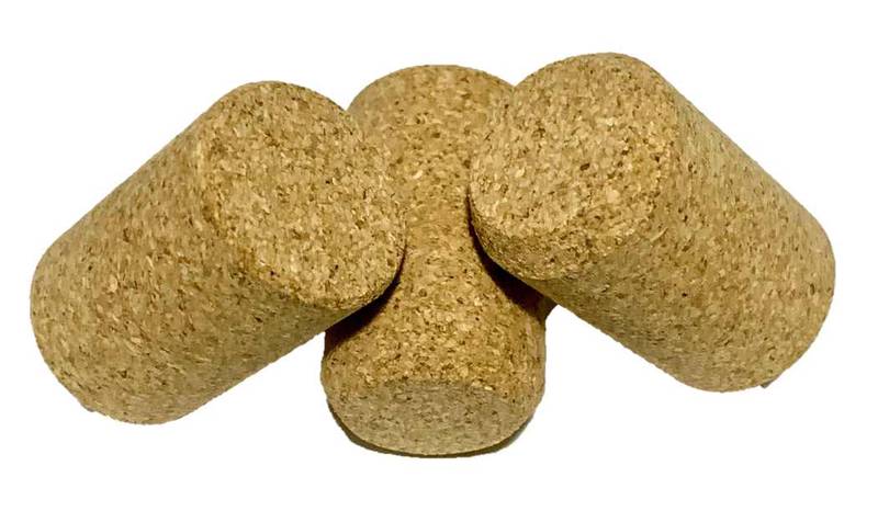 Putojantis vynas ir sidro kamštiena 29,5x48mm 0,5-1mm 300vnt.