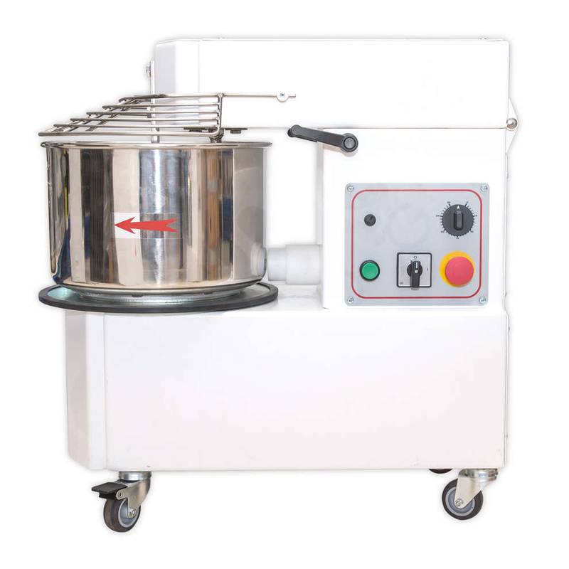 Knetmaschine 18kg Spiral mit abnehmbarer Schüssel