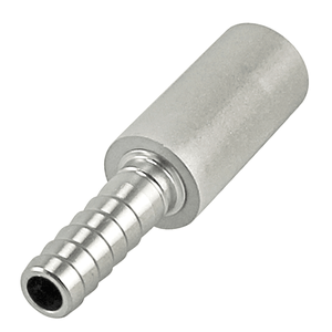 Diffusion stone 2μm with hose barb stainless steel