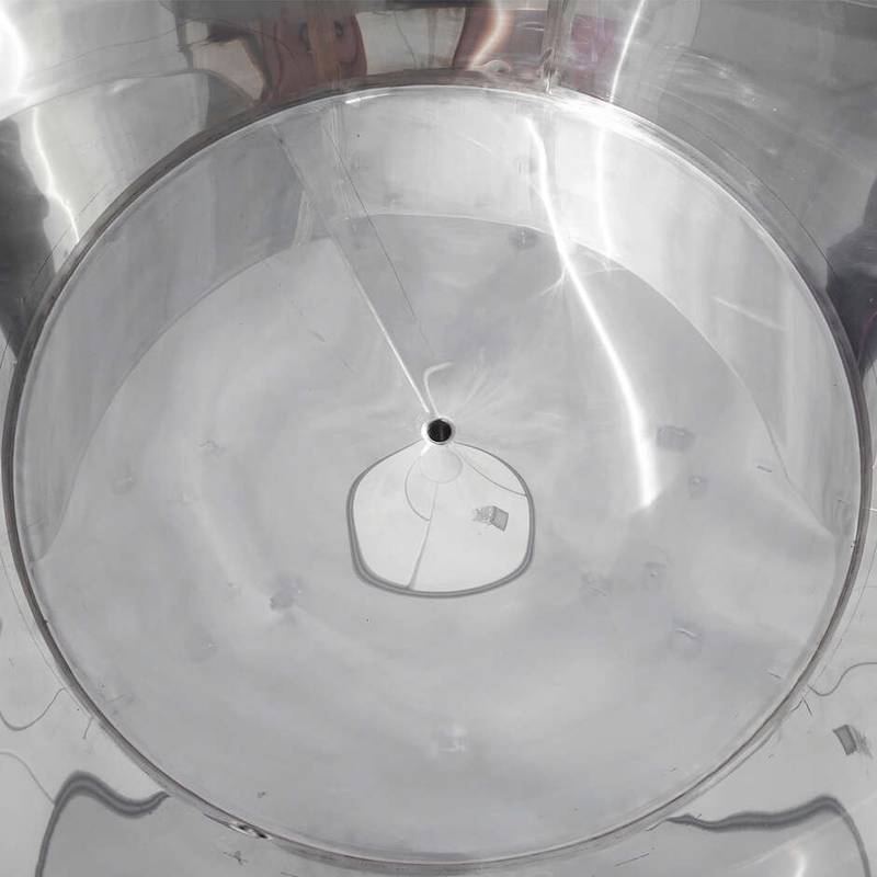 Maceration tank 1000L 10° conical bottom stainless steel