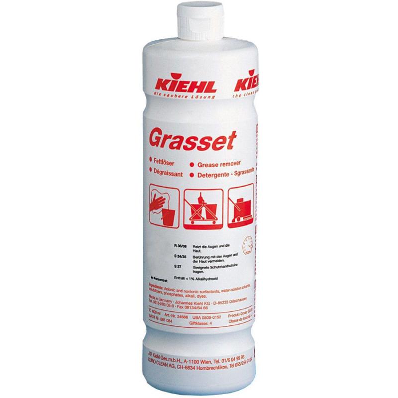 Kiehl Grasset 1L emäksinen rasvanpoistoaine elintarvikekäyttöön