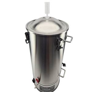 Fermenter 35L with built-in heating element stainless steel