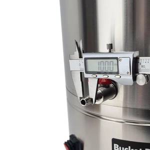 Fermenter 35L with built-in heating element stainless steel
