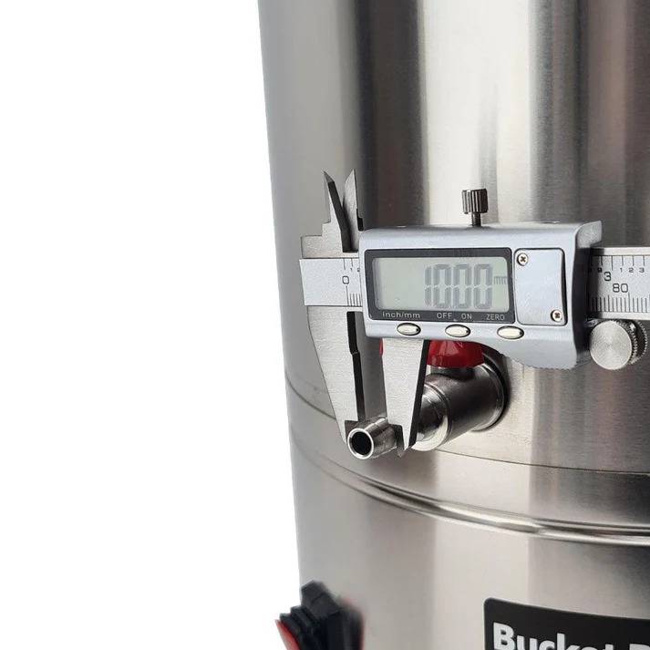 Fermenter 35L with built-in heating element stainless steel