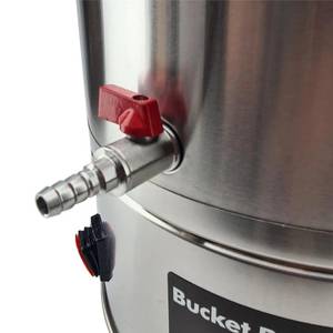 Fermenter 35L with built-in heating element stainless steel