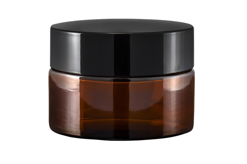 Klaaspurk 15ml pruun korgiga