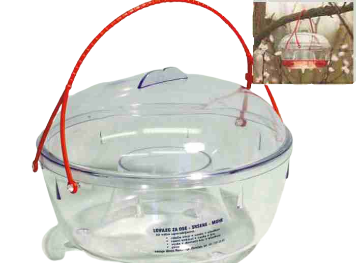 Insect catcher plastic