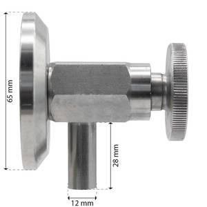 Wine-tasting tap GA40 AISI 304 stainless steel