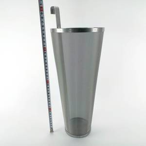 Cone filter 200 micron stainless steel