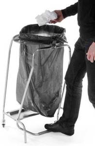 Trash bag holder HENDI 420x580x(H)960mm