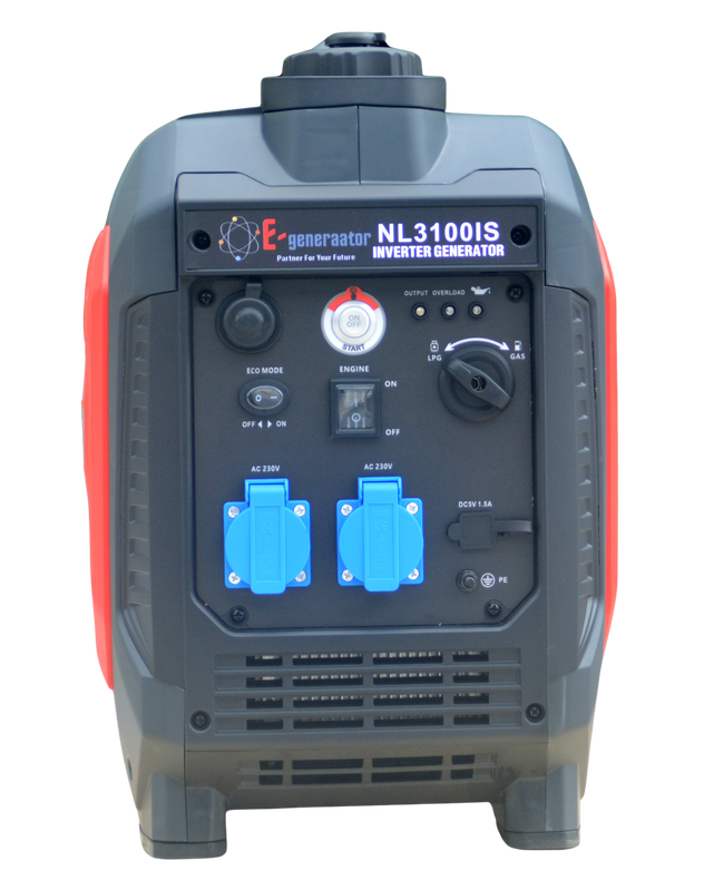 Mobilais invertors E-ģenerators gāze/benzīns R3100IS 3,3-3,5kW