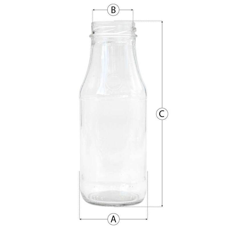 Mehupullo 200ml – korkilla (35 kpl)