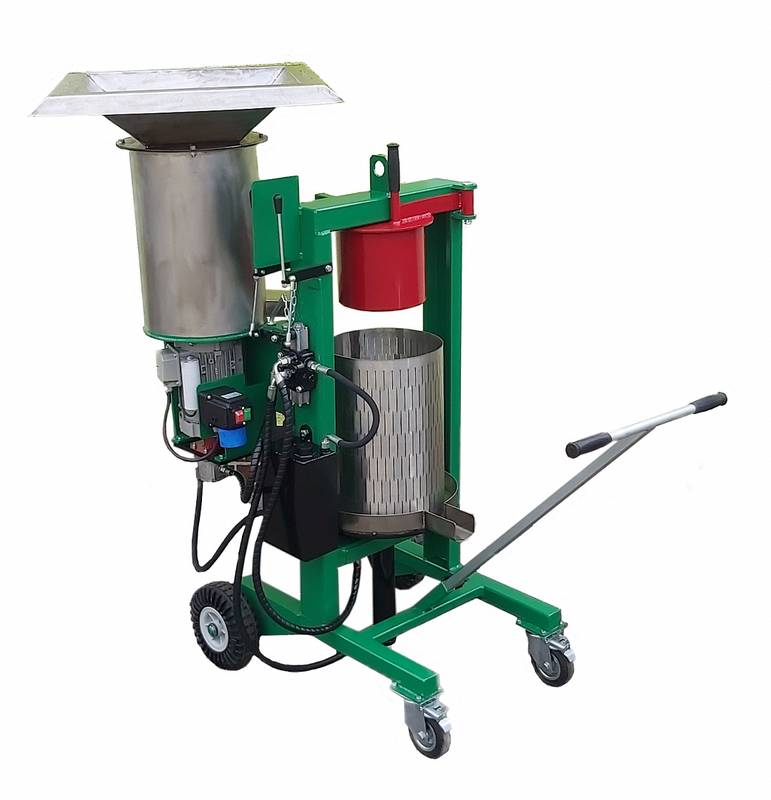 Hüdropress 30L 300kg/h roostevaba purustaja 400V