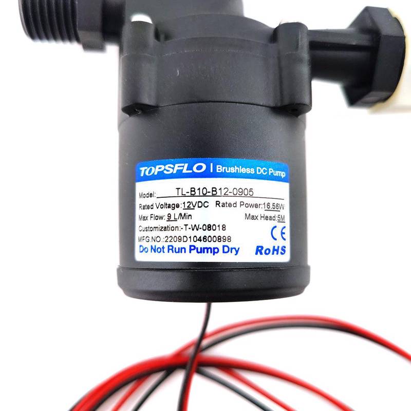 Pump 12V submersible Topsflo replacement for G20 Gen 3 (2 pin)