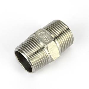 Nipelis 3/4" BSP sešstūrains AISI 304 nerūsējošais tērauds