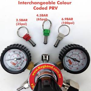 Reduktor Type 10 MK4 kahekordse manomeetriga O2/Ar/He 4,5bar PRV-ga