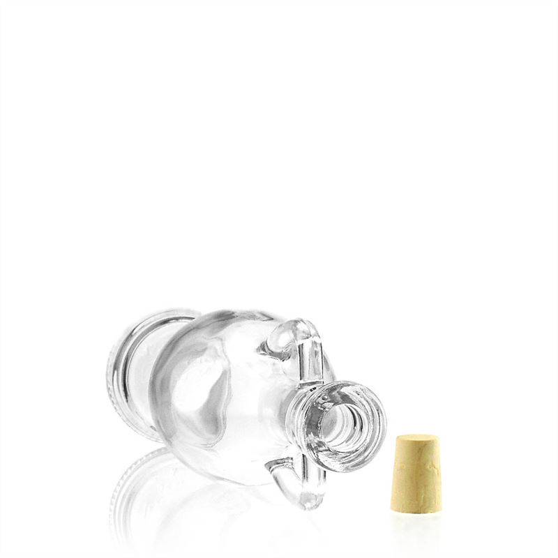 Glasflaska 200ml Amphora transparent