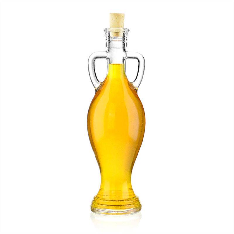 Glasflaska 200ml Amphora transparent
