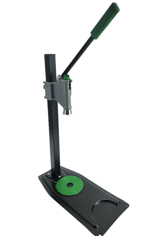 Crown capper bench lever