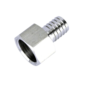 Letkuliitin 13mm x 1/2" BSP sisäkierre ruostumaton teräs