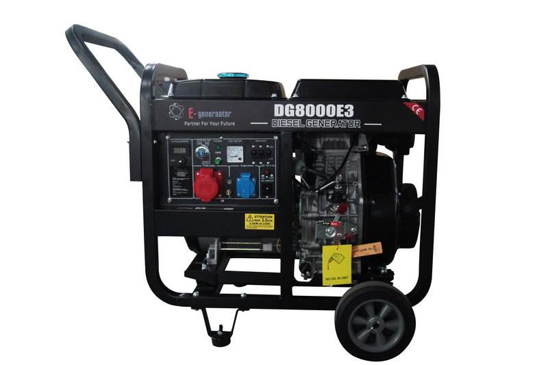 Diiselgeneraator DG8000E3 400V/max.6-6,5kW 220-230V
