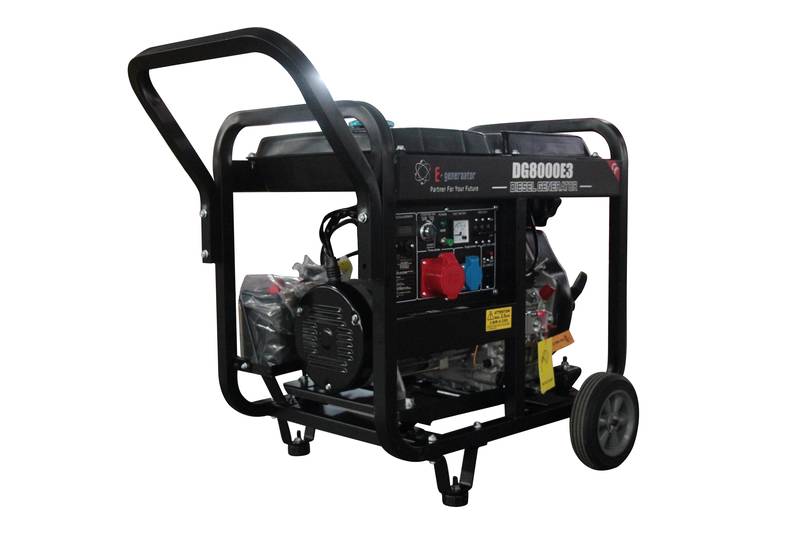 Diiselgeneraator DG8000E3 400V/max.6-6,5kW 220-230V
