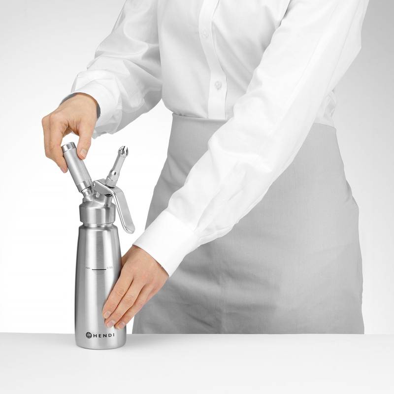 Cream whipper 0.5L HENDI Profi Line ⌀85x(H)235mm