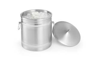 Ishink 5L BarUp dubbelväggig silver ⌀200x(H)230mm