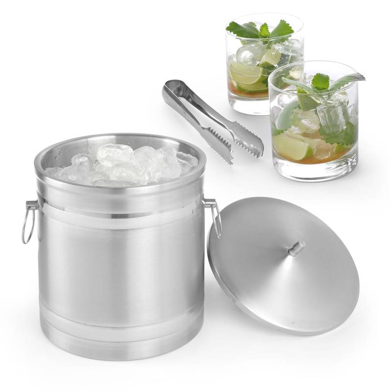 Ishink 5L BarUp dubbelväggig silver ⌀200x(H)230mm