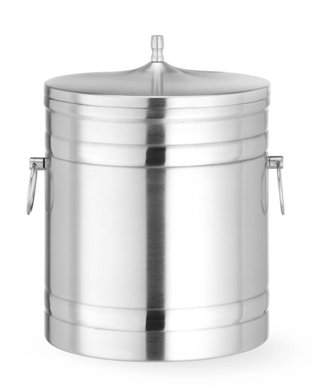 Ishink 5L BarUp dubbelväggig silver ⌀200x(H)230mm
