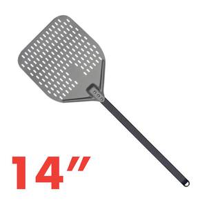 Pitsalabidas 14" perforeeritud 35x80cm alumiinium