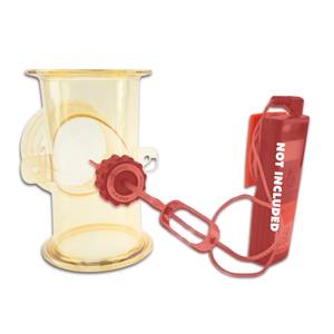 T formos jungtis 3" Tri-Clamp PolyPhoenix PPSU