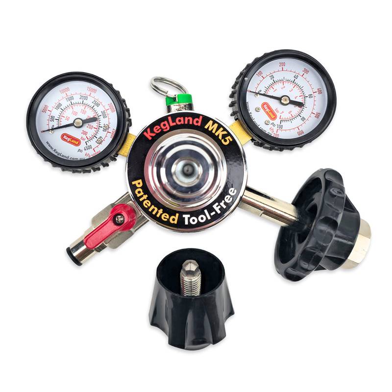Reduktor CO2 MK5 (4,5bar kaitseklapp)