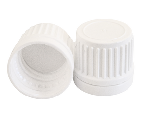 White cap with a security ring FI18