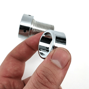 Kort skaft 6,5mm (1/4") NukaTap duotight-kompatibel rostfritt stål
