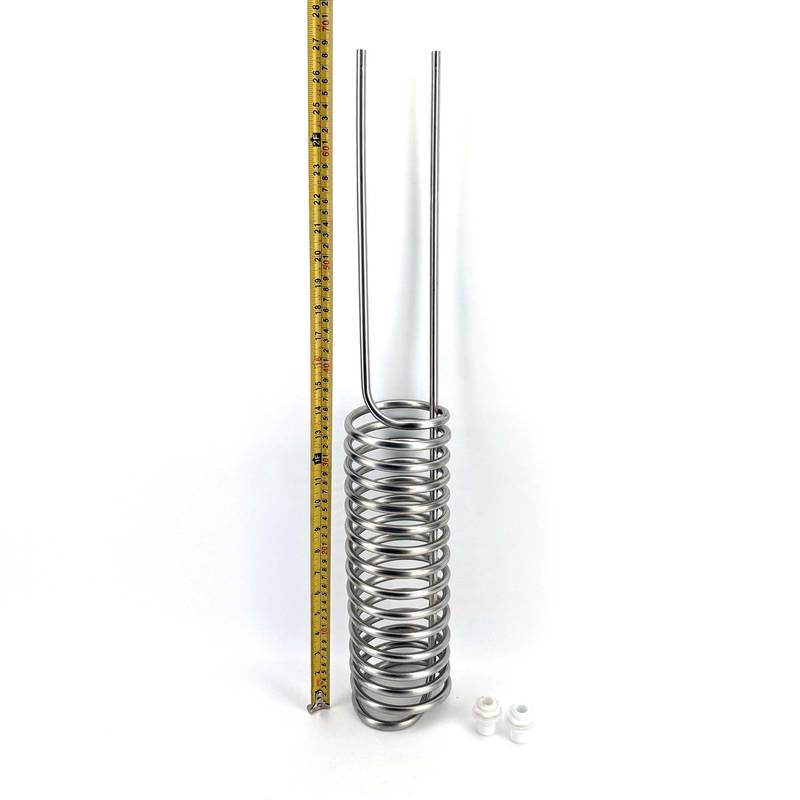 Jahutusspiraal 9,5mm (3/8") Temp Twister roostevaba teras