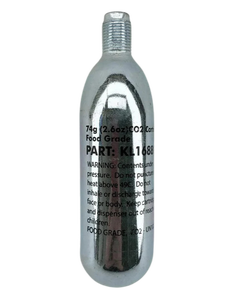 CO2 cartridge 74g with 5/8-18UNF thread