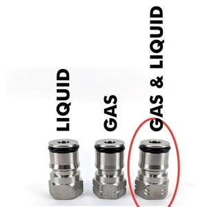 Connector ball-lock universal (gas, liquid)