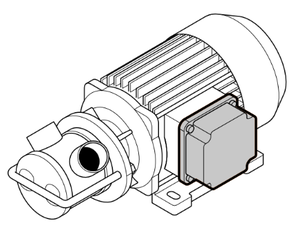 Sūknis Liverani EP MAJOR 60 spaiļu savienojums 22500L/h +95C 3F/400V
