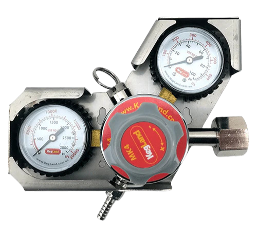 Gauge protector for MK4 regulator stainless steel